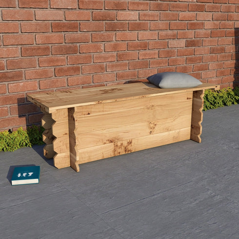 Wooden Interlock Bench