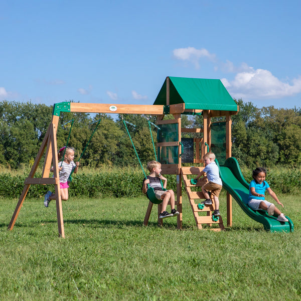 Buckley Hill Swing Set & Climbing Frame