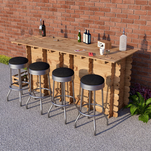 Large Wooden Interlock Bar