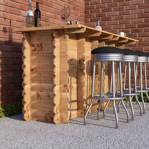 Large Wooden Interlock Bar