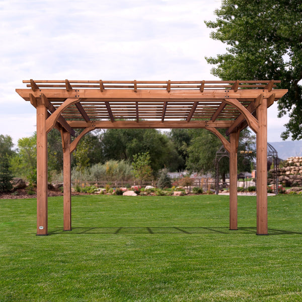 4.3m x 3m Wood Pergola (14ft x 10ft)