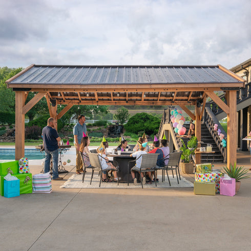 4.9m x 3.6m Norwood Gazebo