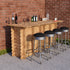 Large Wooden Interlock Bar