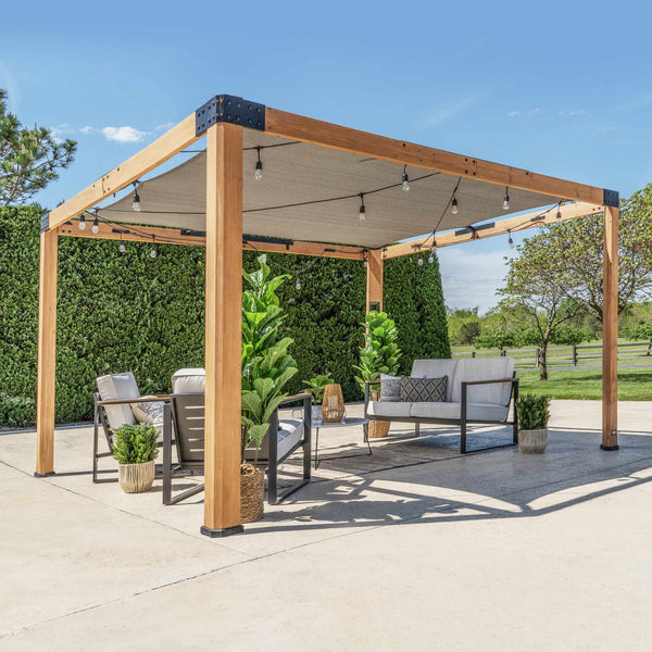 3.7m x 3.1m Brendan Sail Shade Pergola