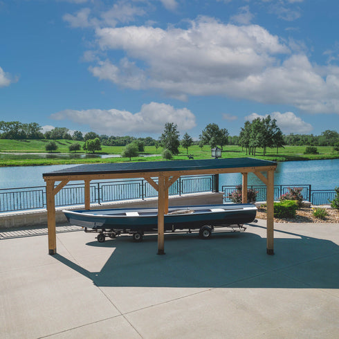 6.1m X 3.7m Kingsport Carport