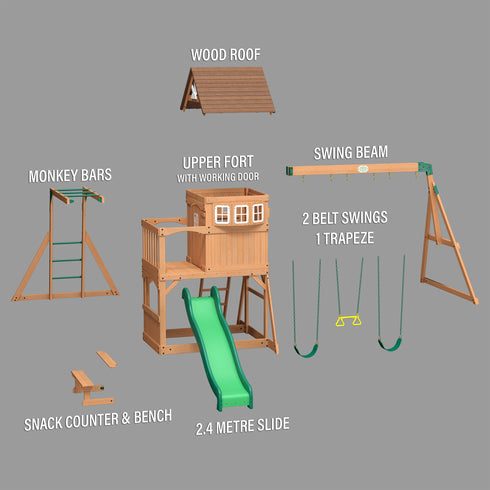 Montpelier Swing Set & Climbing Frame