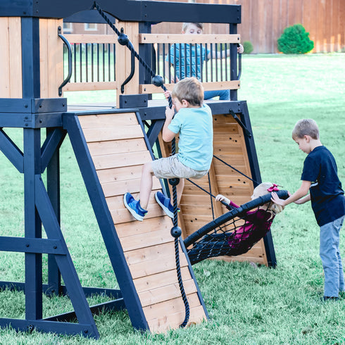 Timber Crossing Swing Set & Climbing Frame