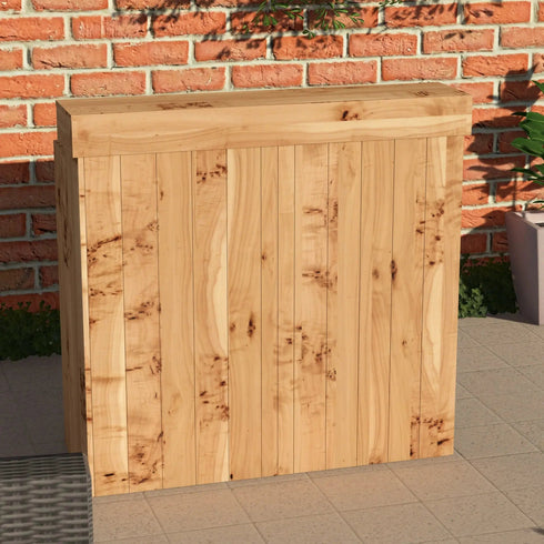 Rustic Wooden Serving Bar Bars at Home