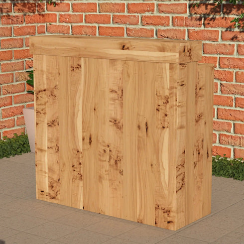 Rustic Wooden Serving Bar Bars at Home