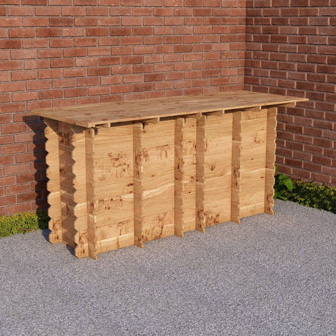 Large Wooden Interlock Bar