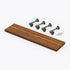 Industrial Home Bar Counter - Dark Oak