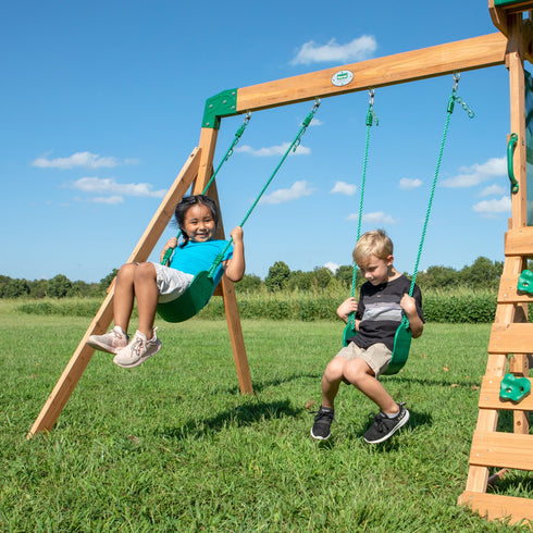 Buckley Hill Swing Set & Climbing Frame