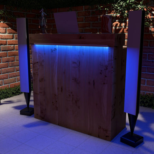 Rustic Wooden Serving Bar Bars at home