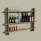 Wooden Interlock Bar Shelf - Large