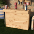 Rustic Wooden Garden Bar