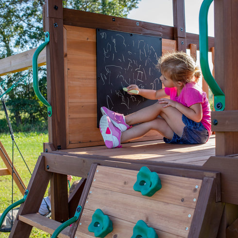 Cedar Cove Swing Set & Climbing Frame