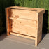 L-Shape Rustic Wooden Garden Bar