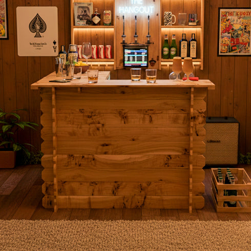 Wooden Interlock Corner Bar