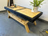 Handmade Rustic Coffee Table - Antique Pine