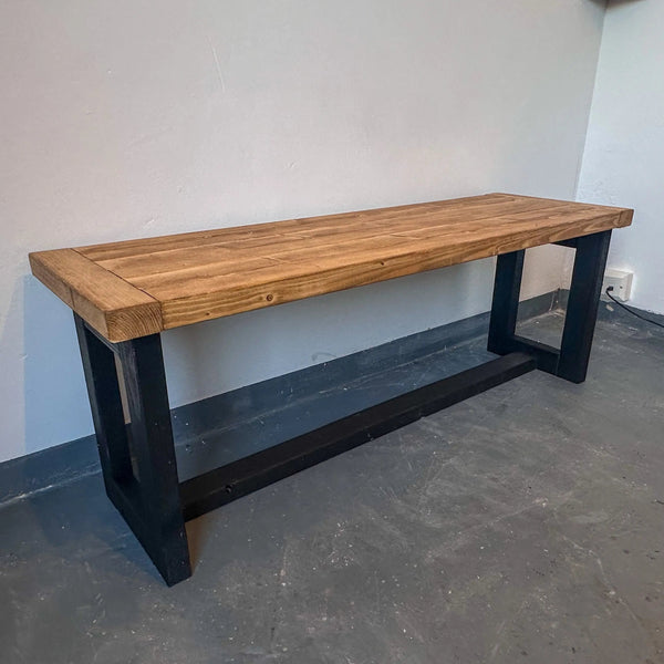 Industrial Style Wooden Bench Bars For You