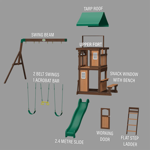 Lakewood Swing Set & Climbing Frame