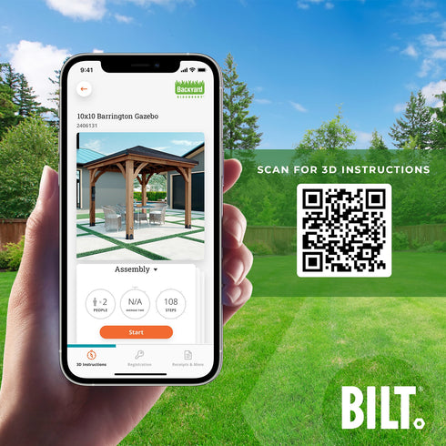 3.1m X 3.1m Barrington Gazebo