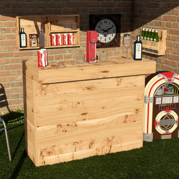 XL Package - Rustic Wooden Bar - Bars For You