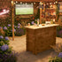 Rustic Wooden Interlock Bar