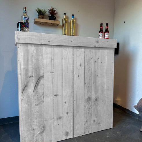 Rustic Wooden Serving Bar BBars at Homeu