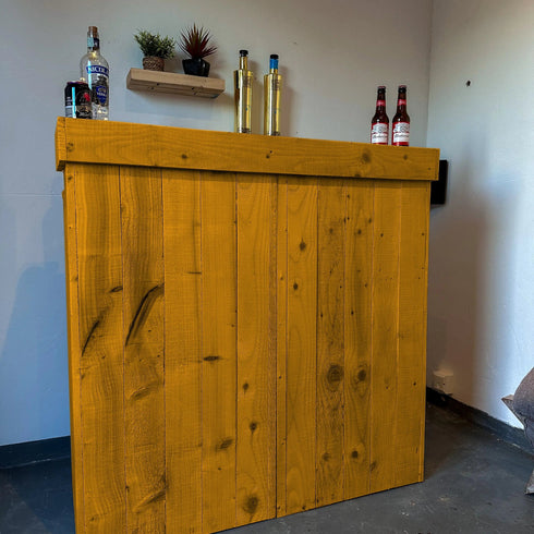 Rustic Wooden Serving Bar Bars at Home