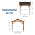 3.6m x 3m Norwood Gazebo