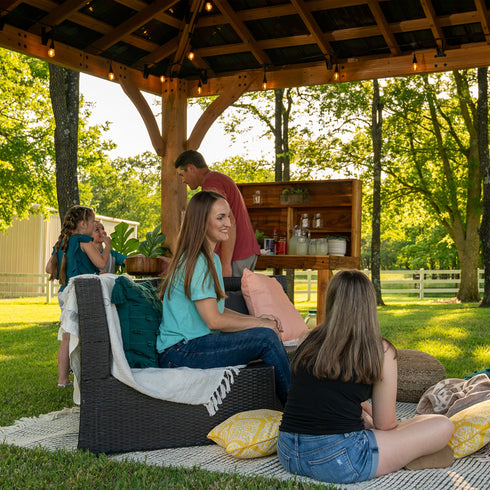 4.9m x 3.7m Barrington Gazebo