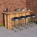 Large Wooden Interlock Bar
