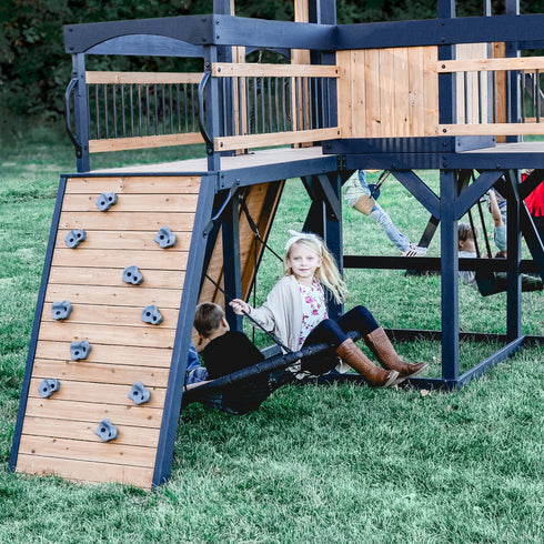 Timber Crossing Swing Set & Climbing Frame