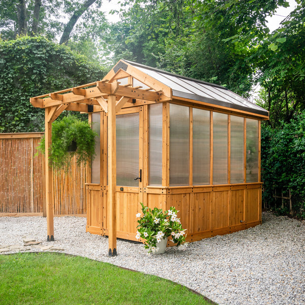 2.7m x 1.8m Bellerose Greenhouse