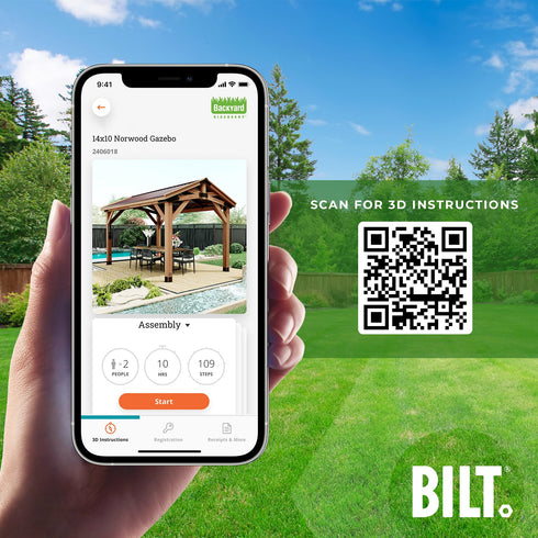 4.3m X 3m Norwood Gazebo