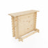 Wooden Interlock Bar with Footrest
