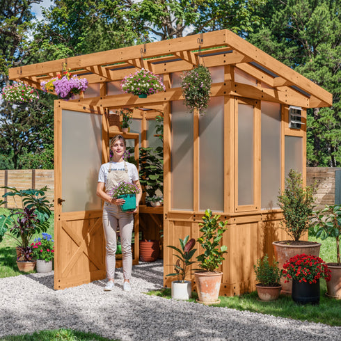 2.7m X 1.7m Poppy Greenhouse