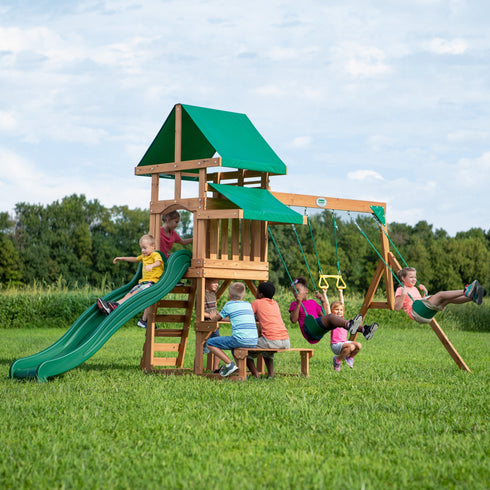 Belmont Swing Set & Climbing Frame