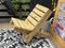 Small 2 Part Camping Chairs, Treated Wood - Set of 2