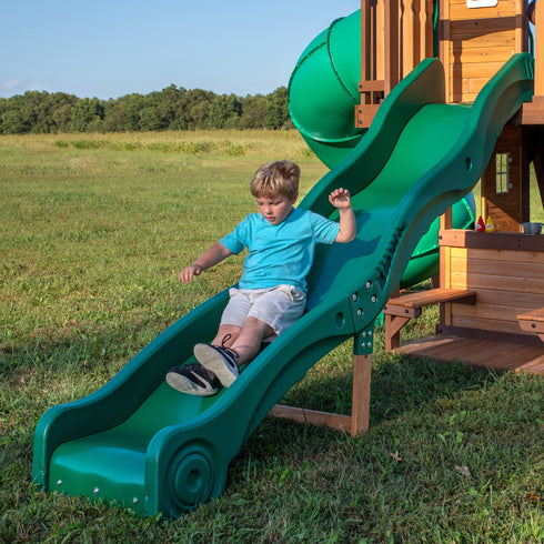 Cedar Cove Swing Set & Climbing Frame