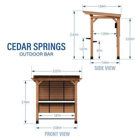Cedar Springs Outdoor Bar