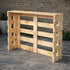 Rustic Wooden Pallet Style Bar
