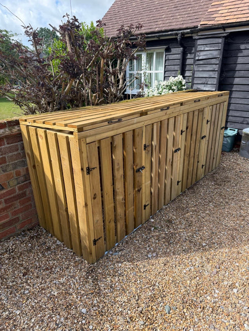 Handmade Wooden Bin Stores