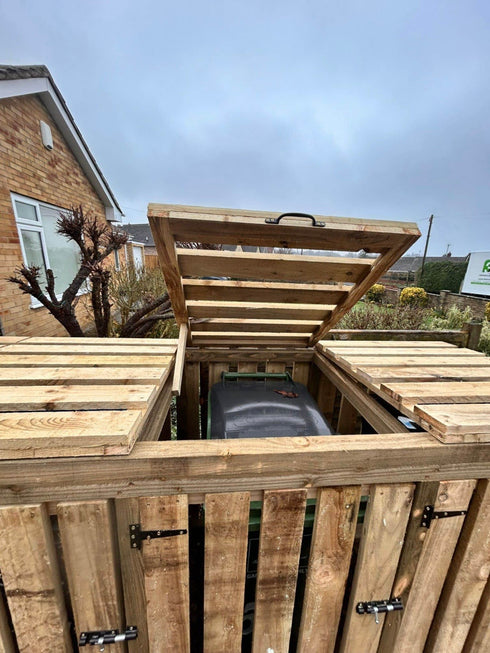 Handmade Wooden Bin Stores