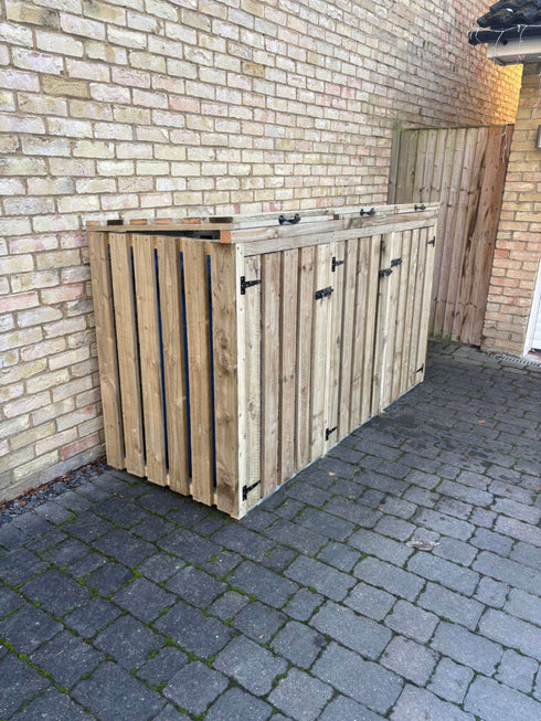 Handmade Wooden Bin Stores