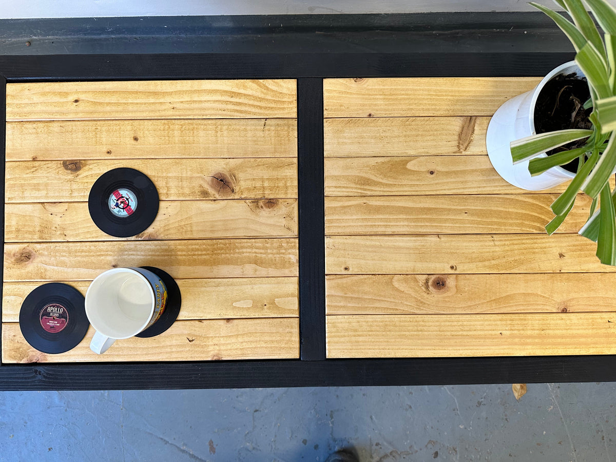 Handmade Rustic Coffee Table - Antique Pine – Bars at Home