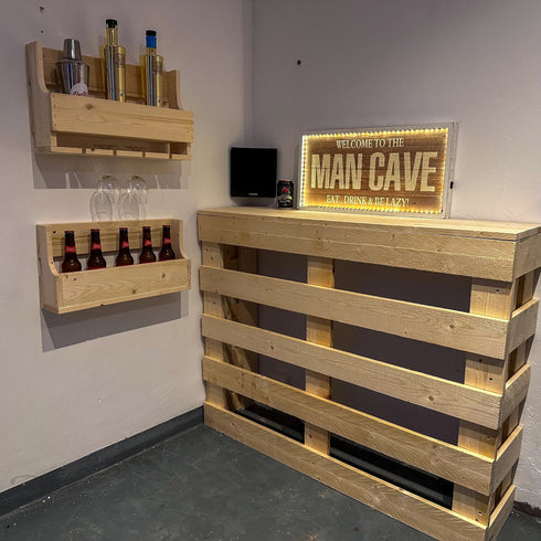 Rustic Wooden Pallet Style Bar Bars For You